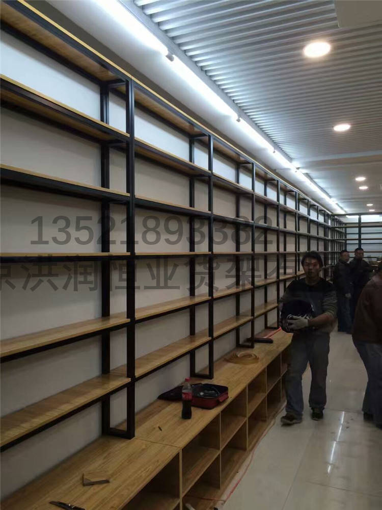 鋼木鐵木結(jié)合貨架